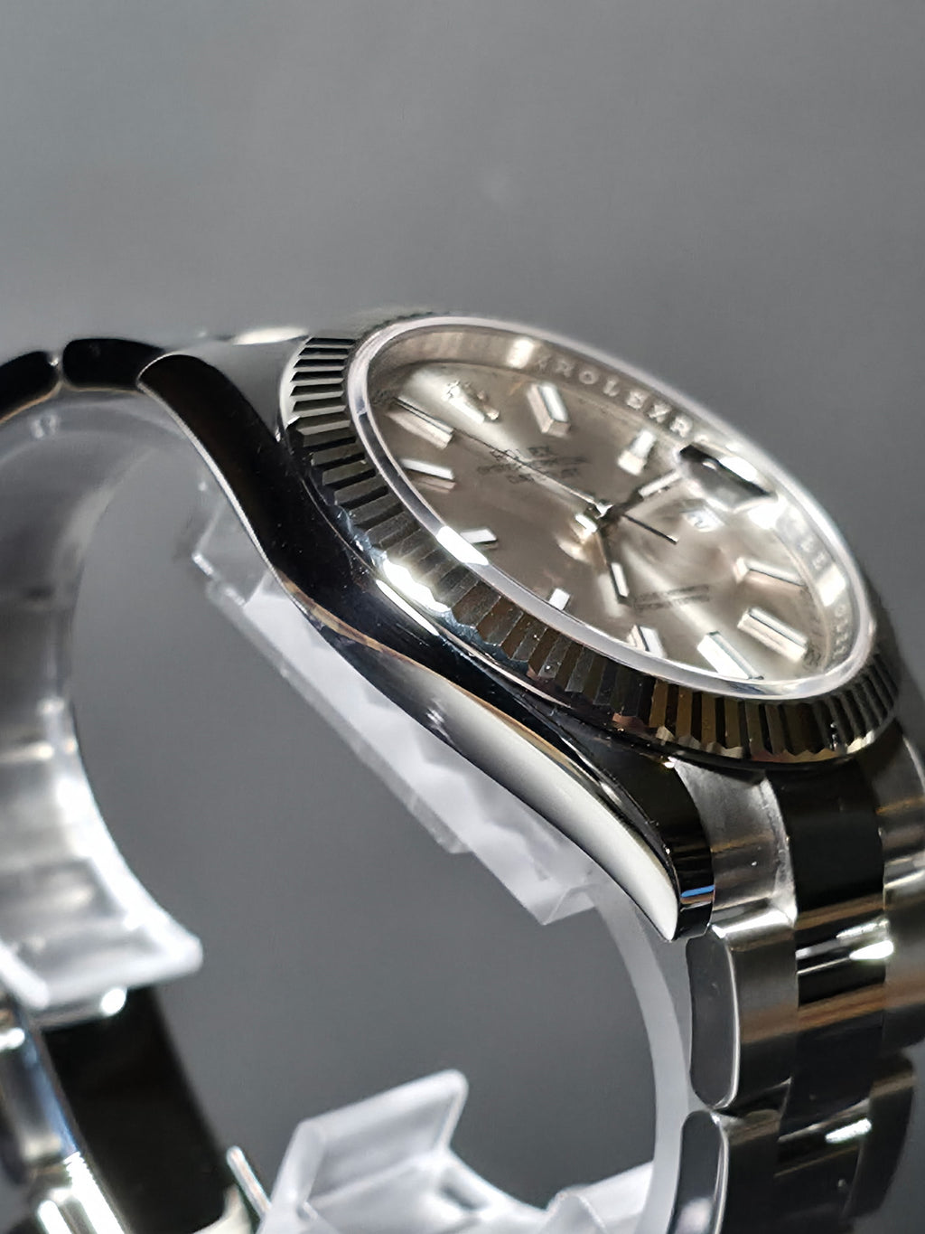 2026 Rolex Datejust 41 — Ref. 126334 | Silver Dial | 18k White Gold Fluted Bezel