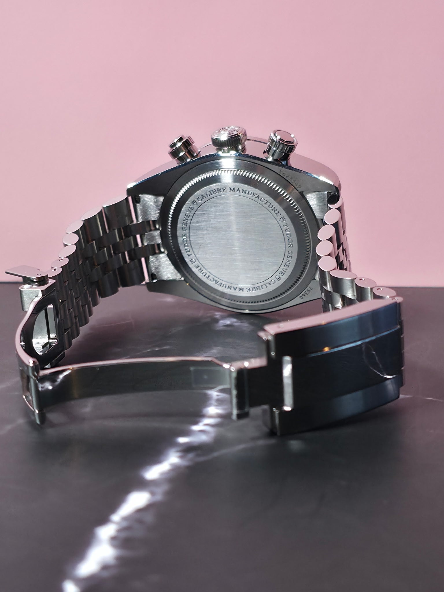 2025 Tudor Black Bay Chrono 79360N Flamingo Pink Dial Steel with Box and Papers