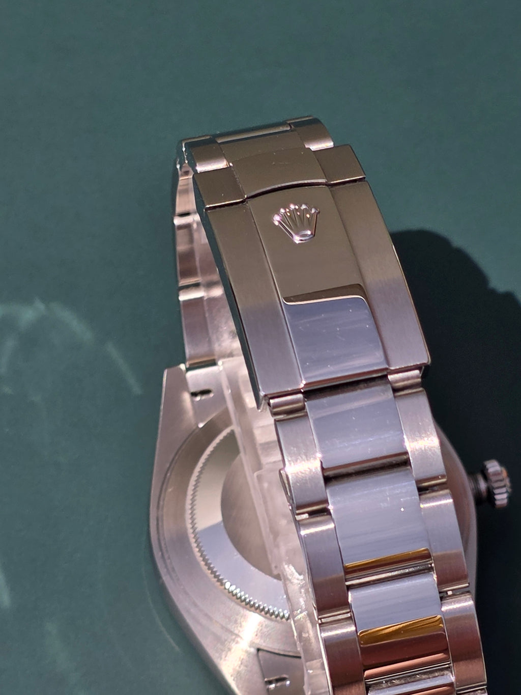 2023 Rolex Datejust 41mm Wimbledon 126334 | Slate Dial | Green Roman Numerals