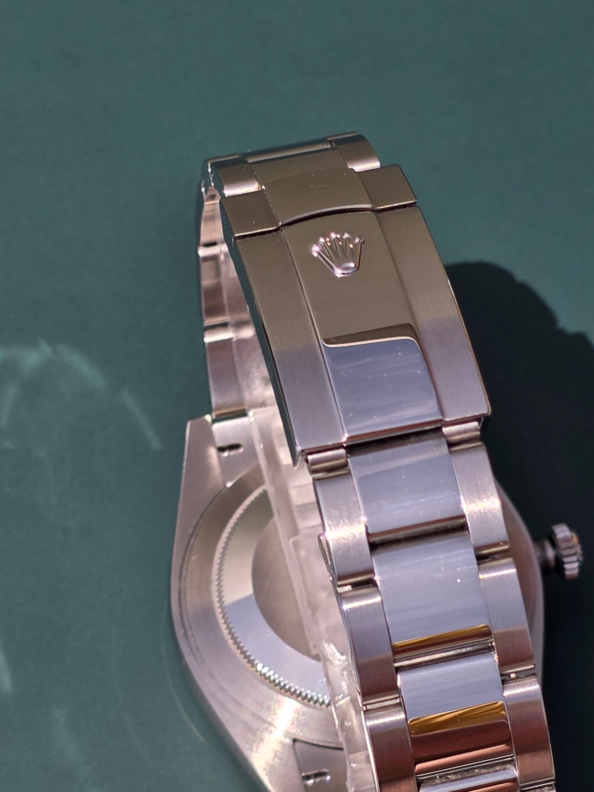 2023 Rolex Datejust 41mm Wimbledon 126334 | Slate Dial | Green Roman Numerals