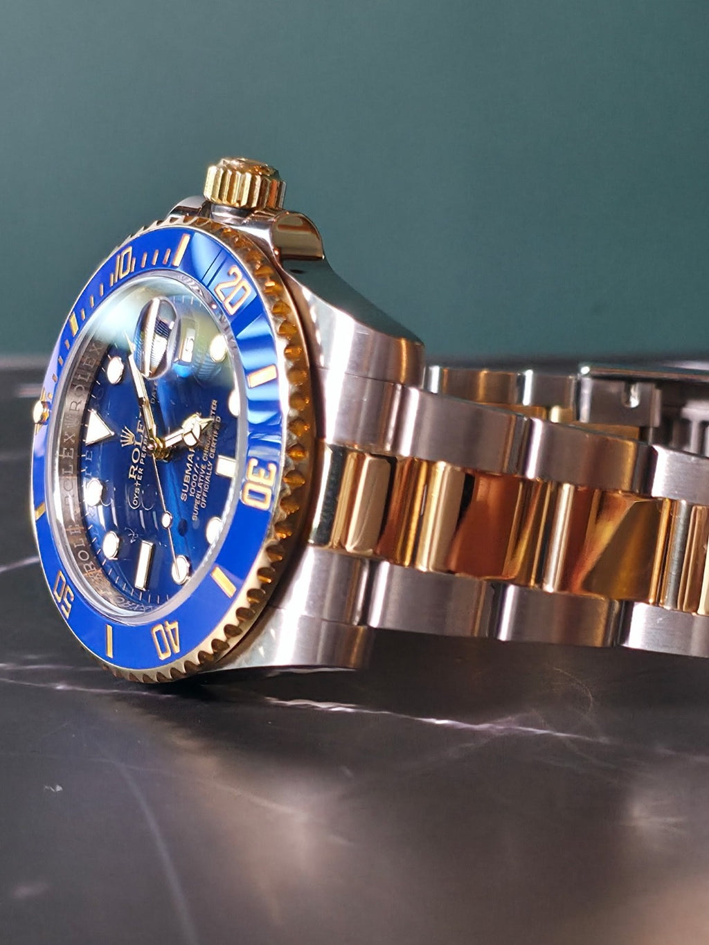 2016 Rolex Submariner Date "Bluesy" — Ref. 116613LB / Excellent Condition