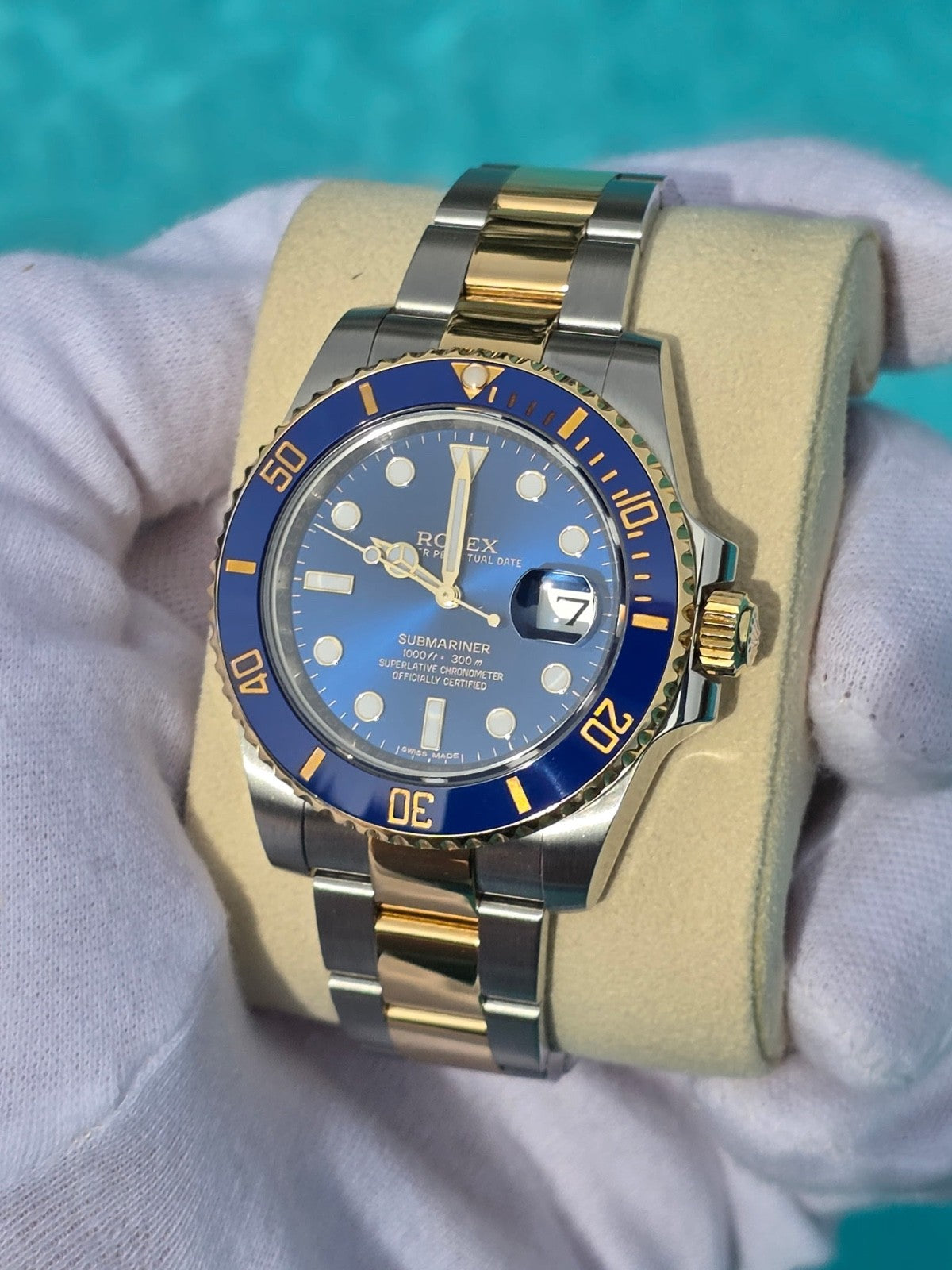 2016 Rolex Submariner Date "Bluesy" — Ref. 116613LB