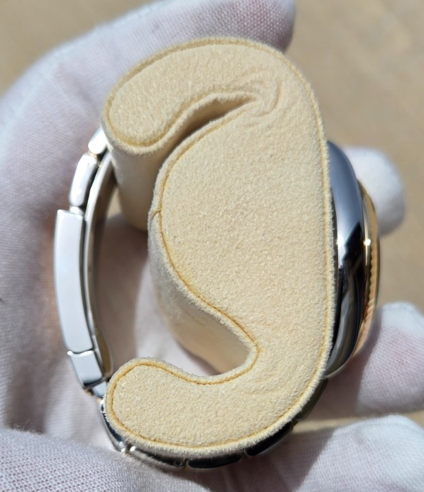 2021 Rolex Datejust 126333 "Palm Motif" Oyster Bracelet - 18K Gold Fluted Bezel