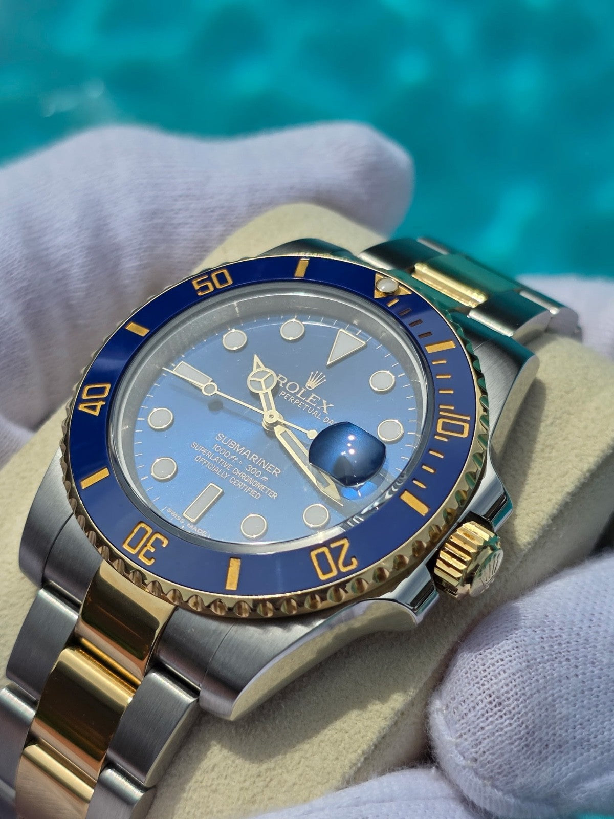 2016 Rolex Submariner Date "Bluesy" — Ref. 116613LB