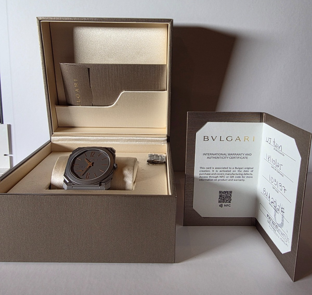 2025 Bulgari Octo Finissimo Automatic Ref. 103137 | Titanium | Titanium Bracelet
