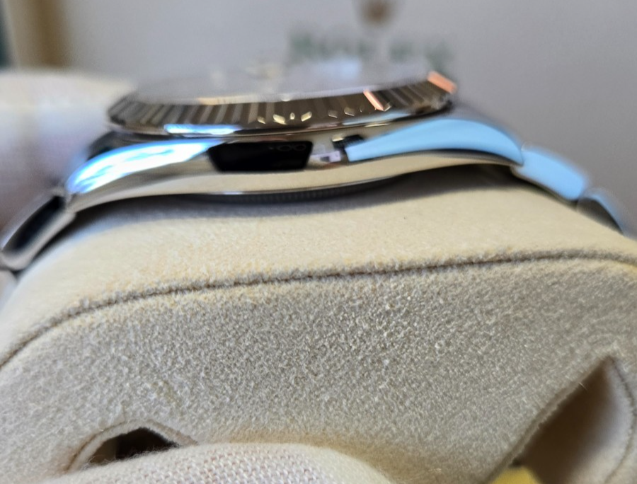 2026 Rolex Datejust 41 — Ref. 126334 | Silver Dial | 18k White Gold Fluted Bezel