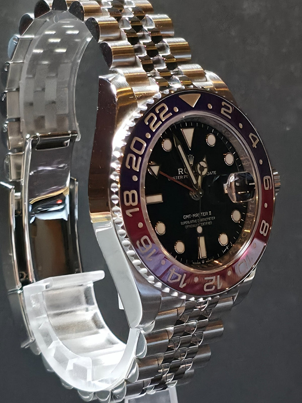 Rolex GMT-Master II "Pepsi" 126710BLRO — 2018 (Complete Set) — Jubilee Brace