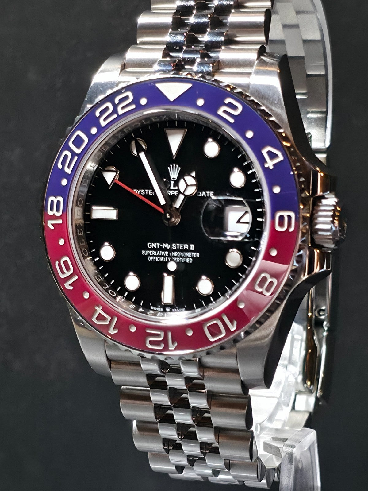 Rolex GMT-Master II "Pepsi" 126710BLRO — 2018 (Complete Set) — Jubilee Brace