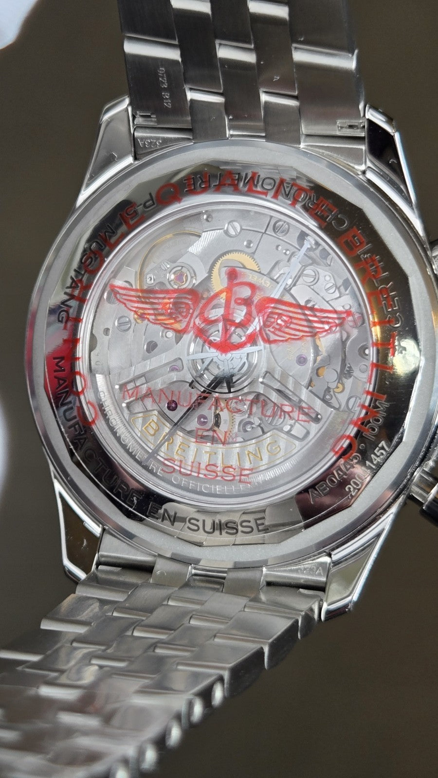 2026 Breitling Super AVI B04 Chrono GMT “P-51 Mustang” 46mm – Full Set