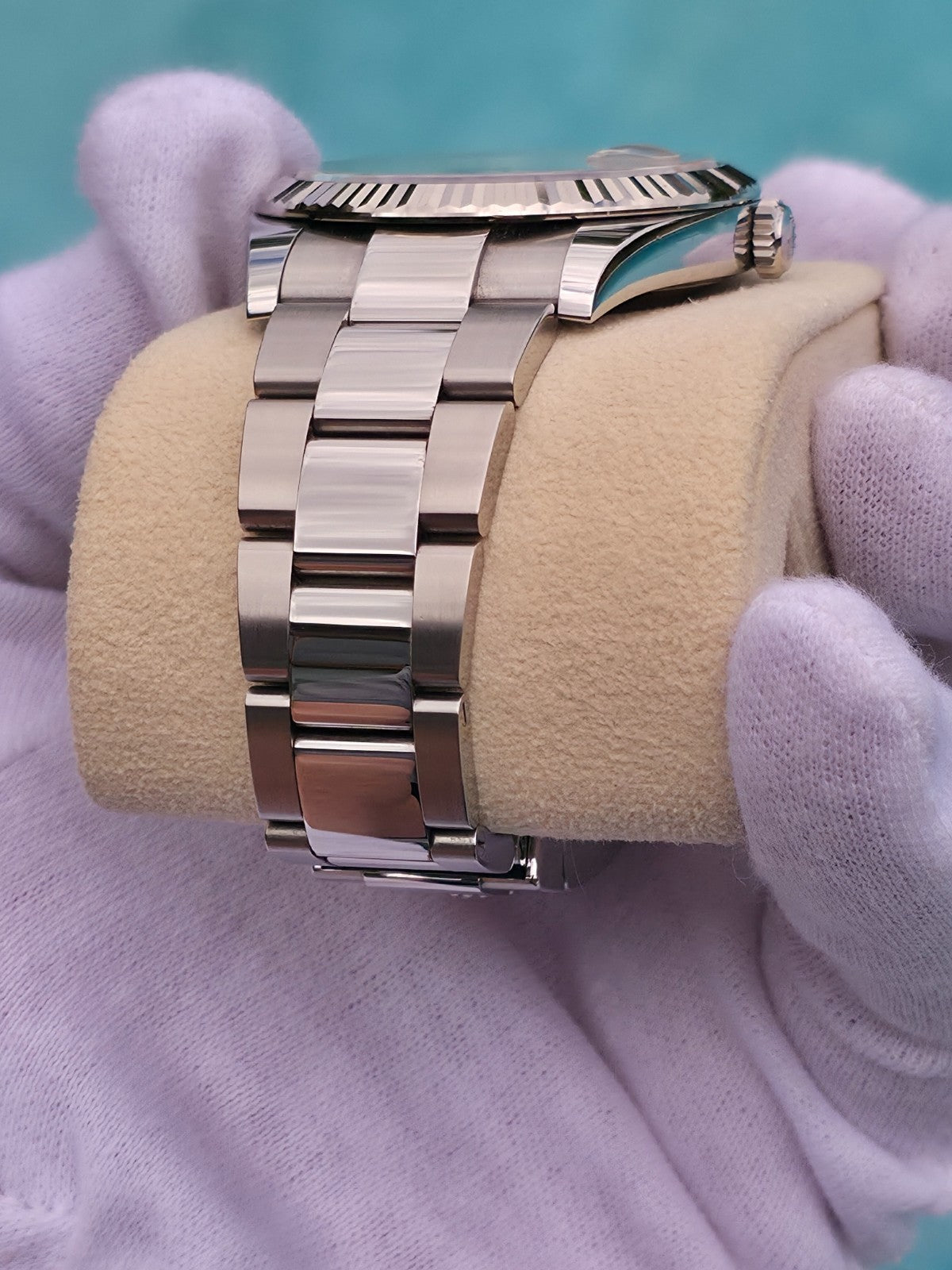 2023 Rolex Datejust 41mm Wimbledon 126334 | Slate Dial | Green Roman Numerals