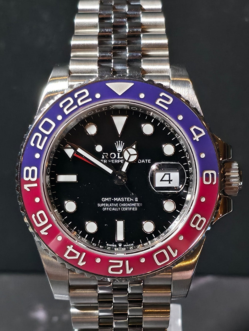 Rolex GMT-Master II "Pepsi" 126710BLRO — 2018 (Complete Set) — Jubilee Brace