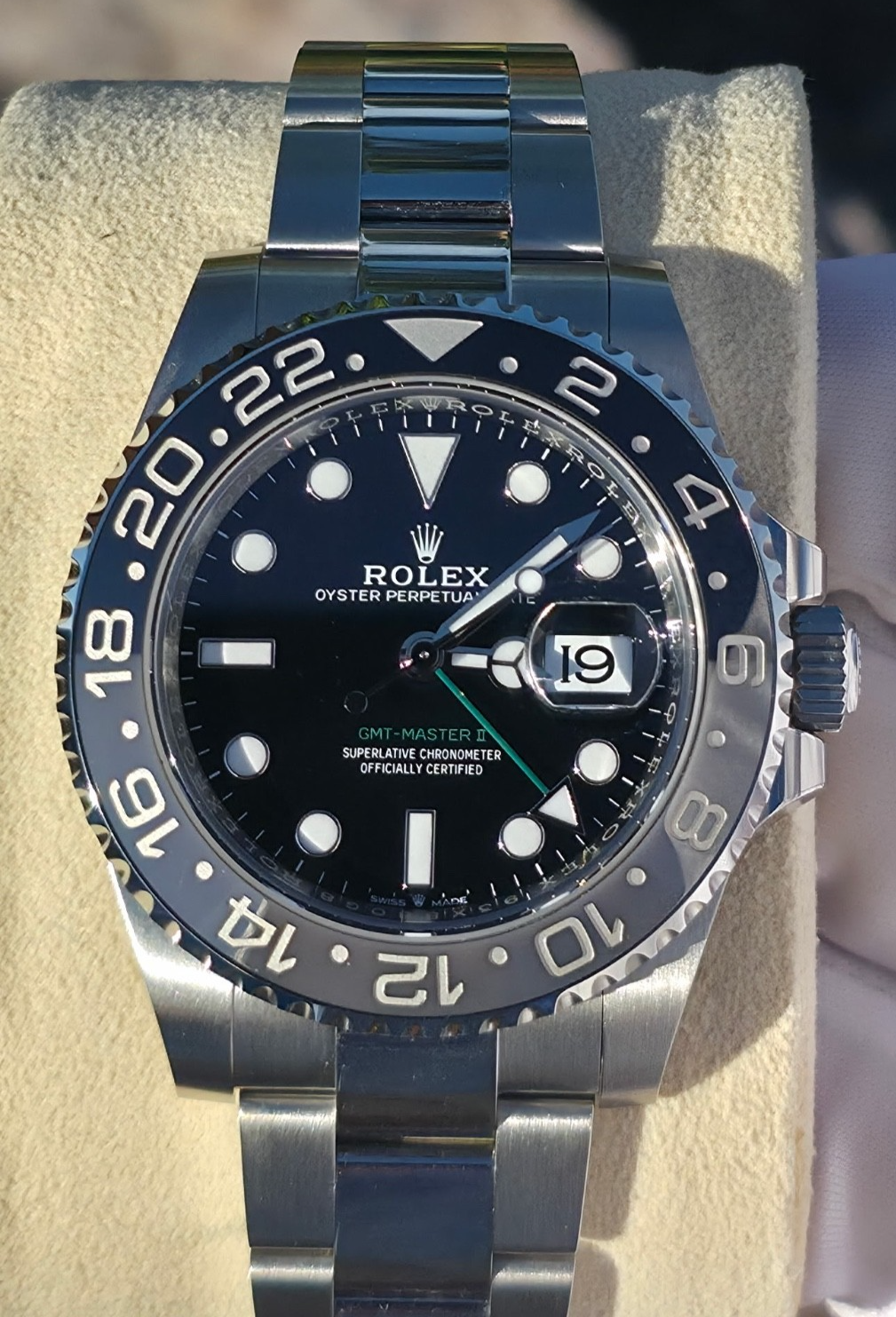 Rolex GMT-Master II "Bruce Wayne" — Ref. 126710GRNR | 2026 | Brand New & Unworn