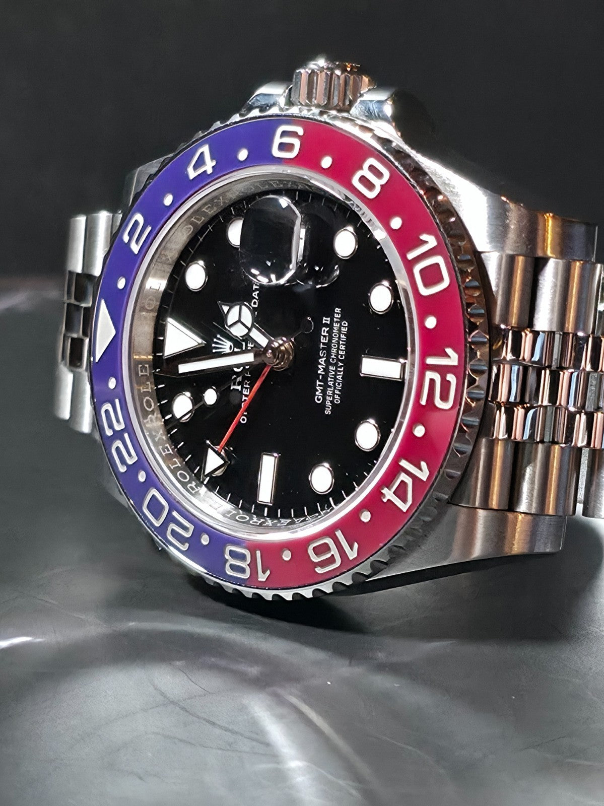 Rolex GMT-Master II "Pepsi" 126710BLRO — 2018 (Complete Set) — Jubilee Brace