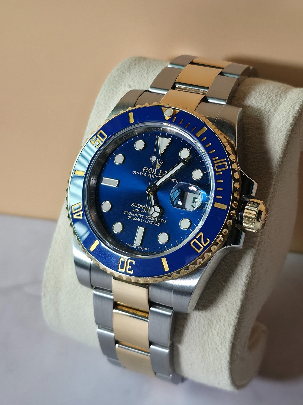 2016 Rolex Submariner Date "Bluesy" — Ref. 116613LB