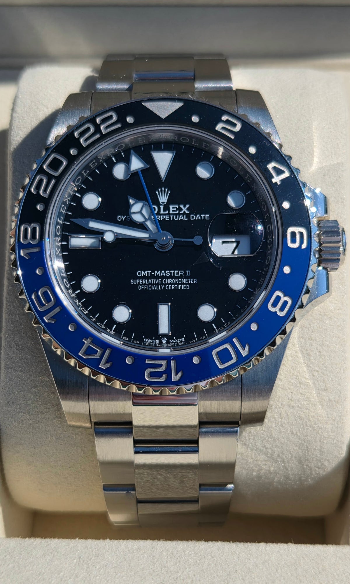 Rolex GMT-Master II (126710BLNR) "Batman"