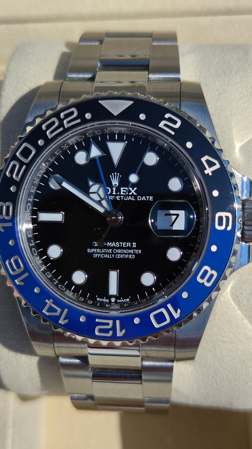Rolex GMT-Master II (126710BLNR) "Batman"